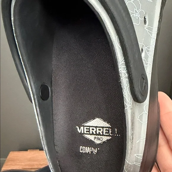 Merrell Women's Encore Service Pro Size 11 Charcoal Oil and Slip Resistant Shoe - Picture 11 of 13